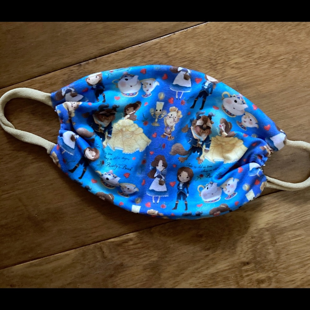 Beauty and the Beast Kids Mask -soft and stretchy